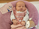 Ava Gräfe aus Heringen, geboren am 19.08.2025 um 8:40 Uhr mit 40360 g und 52 cm. Eltern: Melissa Gräfe und Steve Gräfe Foto: Station/privat