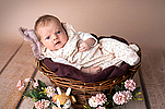 Mia Querfeld aus Leisten, geb. am 25.06.2025 um 09.16 Uhr, 53 cm, 3495 g. Foto: Johanna Bast