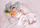 Mila geboren am 07.04.2025 mit 3940 g und 52 cm. Foto Mandy Melchior