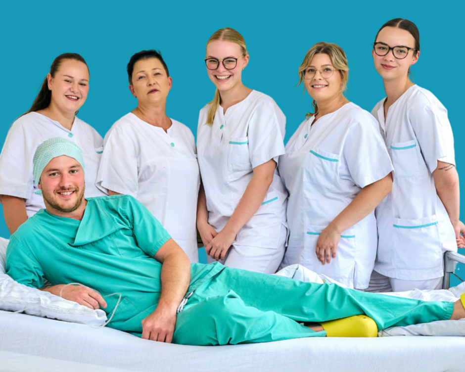 Teambild Pflege an der KMG Klinik Boizenburg