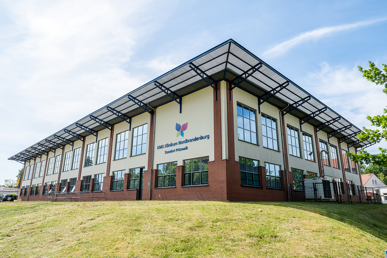 KMG Klinikum Nordbrandenburg - Standort Pritzwalk - Außenansicht