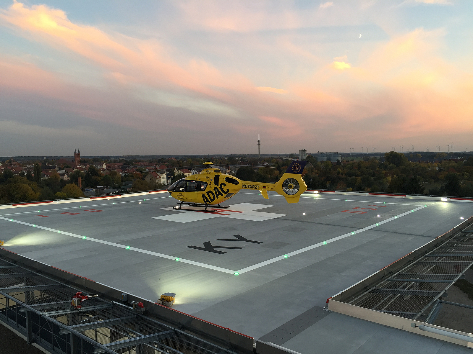 Hubschrauberlandeplatz Standort Kyritz