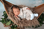 Levi Heineccius aus Sanitz, geb. am 05.02.25 um 07.55 Uhr, 56 cm, 3245 g. Foto: Nicole Voss