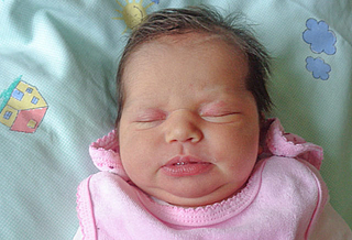 Luisa, geboren am 02.06.2026 mit 3340 g. Foto: Station/privat