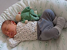 Willi Seibt aus Sonderhausen, geboren am 22.06.2025 um 11:21 Uhr mit 4250 g. Eltern: Katharina und Kevin Seibt Foto: Station/privat