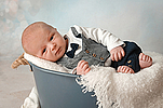 Raphael Kaiser aus Gut Bölkow, geb. am 24.01.25 um 14.02 Uhr, 51 cm, 3395 g. Foto: Bensing-Brandt