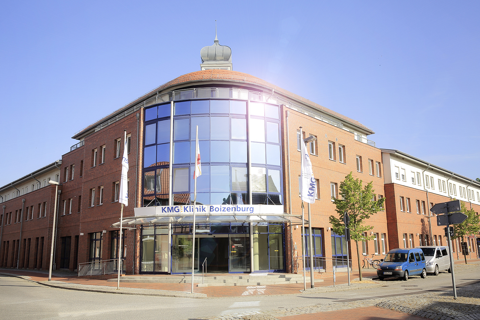 KMG Klinik Boizenburg - Außenansicht