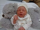 Theodor Paul geboren am 03.08.2025. Eltern: Mandy und Eric. Foto Station/privat