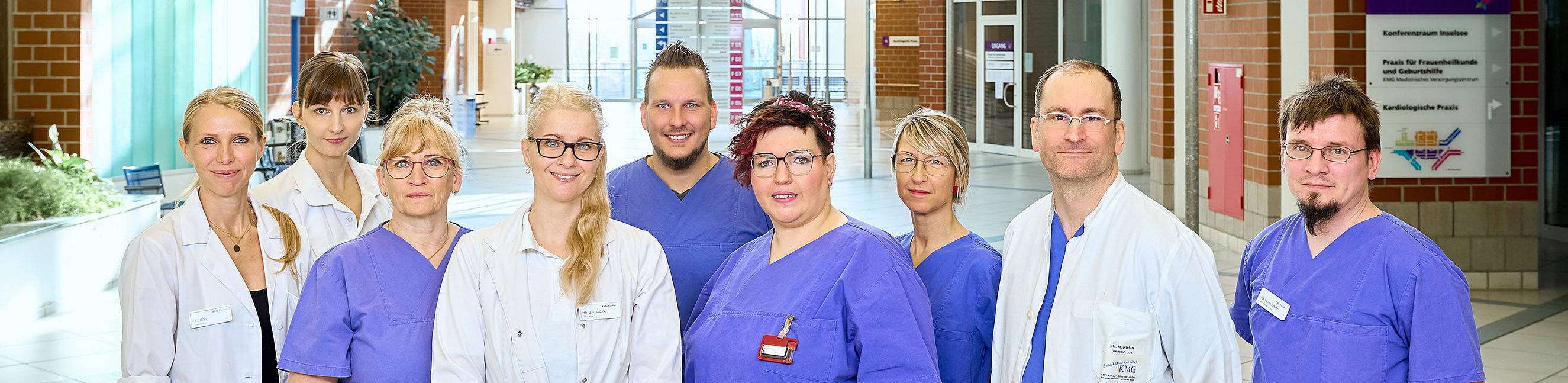 Team des Zentrums für Bildgebende Diagnostik und Radiologie