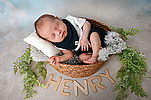 Henry Schult aus Karow, geb. am 29.05.25 um 10.05 Uhr, 52 cm, 3350 g. Foto: Nicole Voss