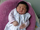 Nermina aus Sondershausen, geboren am 11.07.2025 um 8:33 Uhr mit 4210 g. Foto Station/privat