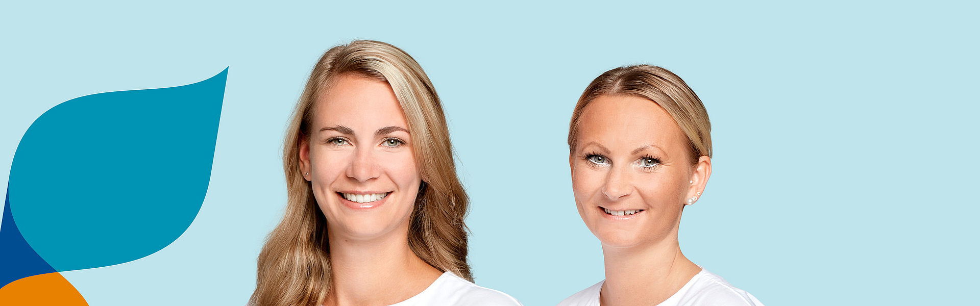 Zwei Pflegerinnen der KMG Kliniken