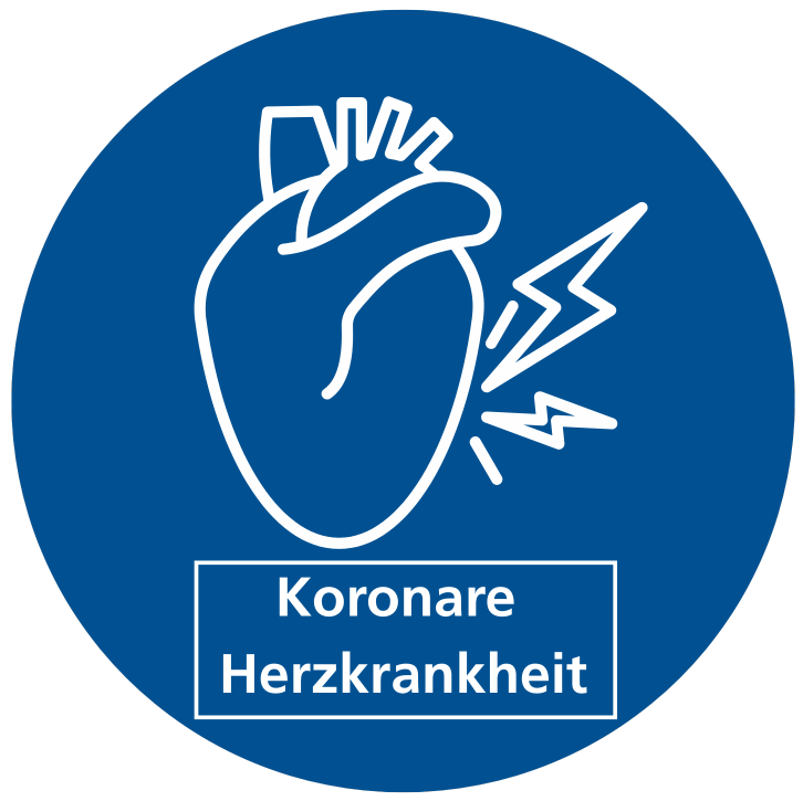 Icon koronare Herzkrankheit