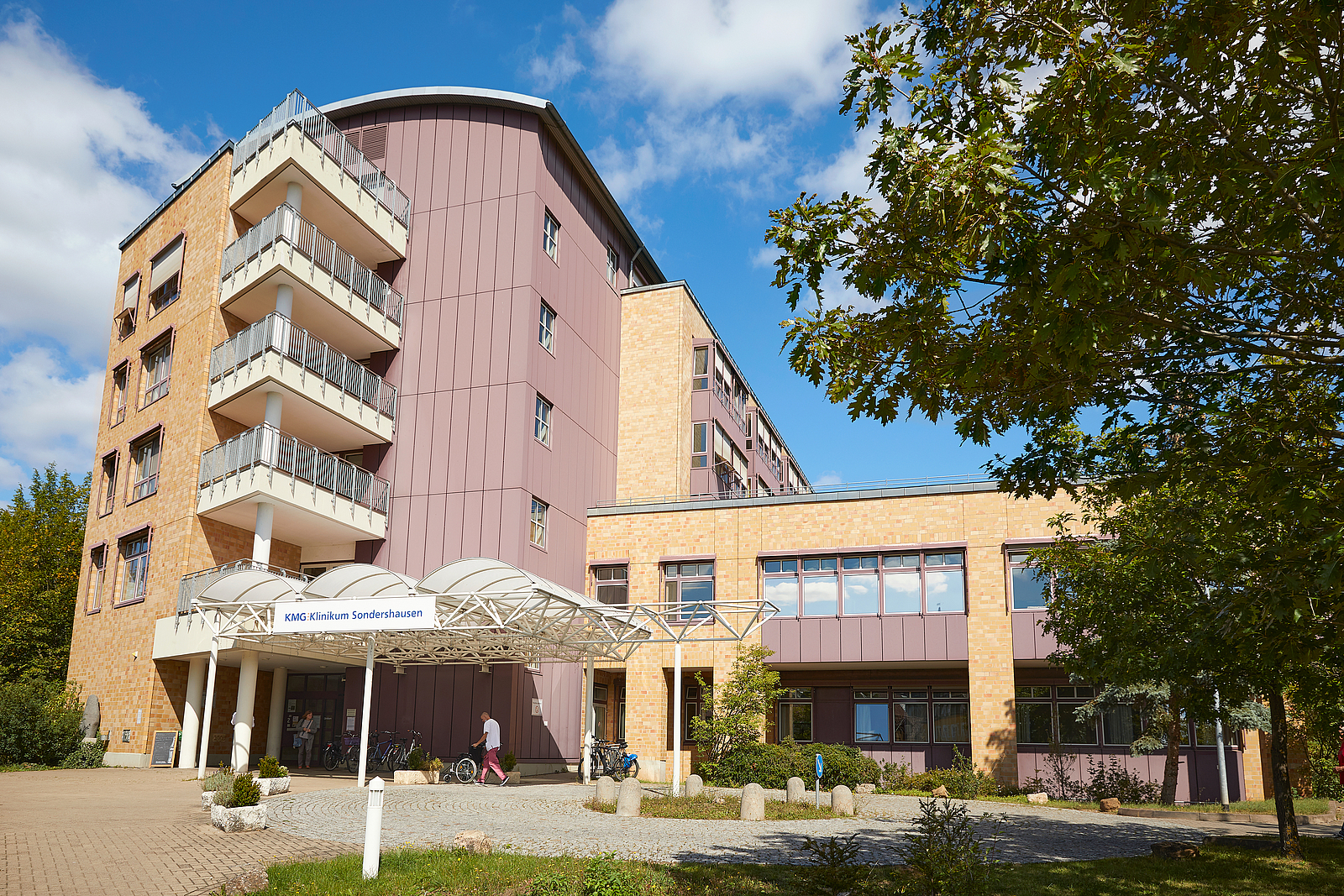 KMG Klinikum Sondershausen - Außenansicht