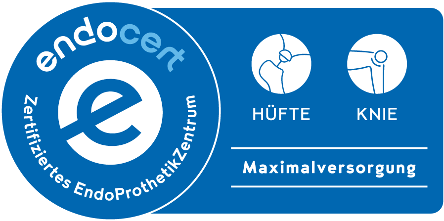 Siegel zertifiziertes EndoProthetikZentrum der Maximalversorgung