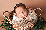 Lio Berding aus Güstrow, geb. am 02.12.2024 um 11.05 Uhr, 56 cm, 4080g. Foto: Nicole Voss