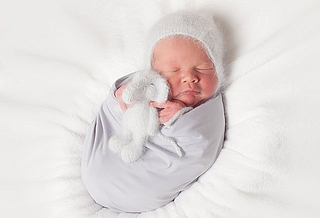 Mika Zwilling aus Niedergörsdorf, geboren am 06.05.2026 mit 4010 g und 52 cm. Foto: Mandy Melchior