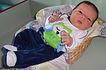 Deniel Suba aus Sondershausen geboren am 29.06.2025 mit 4060 g und 51 cm. Eltern: Anett und Bence Suba. Foto: Station/privat