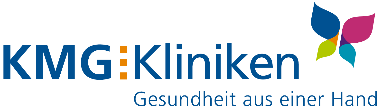 KMG Kliniken Logo mit Claim - Dachmarke