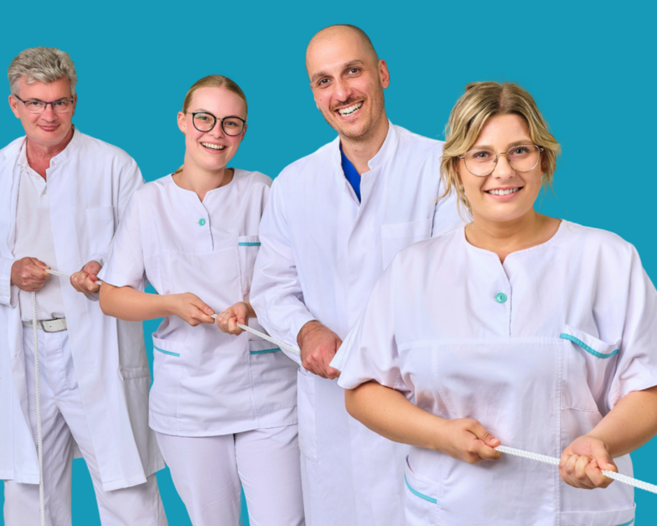 Interdisziplinäres Team an der KMG Klinik Boizenburg