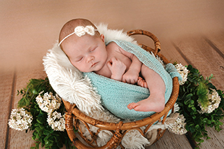 Lene Haefke aus Lalendorf, geb. am 07.07.2025 um 22.37 Uhr, 51 cm, 3225 g. Foto: Nicole Voss
