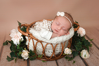 Miriam Lia Strauß aus Dobbertin, geb. am 28.08.25 um 20.45 Uhr, 50 cm, 3515 g. Foto: Nicole Voss