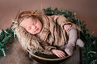 Ava-Matea Mueller aus Roggentin, geb. am 03.10.2025 um 06.53 Uhr, 53 cm, 3540 g. Foto: Nicole Voss