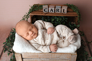 Carl Magnus Reinick aus Warnow, geb. am 18.12.25 um 08.19 Uhr, 3670 g, 53 cm. Foto: Nicole Voss