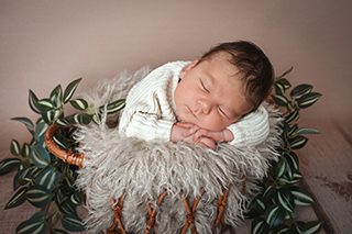 Karl Schreiber aus Grabohöfe, geb. am 22.01.2026 um 06.48 Uhr, 57 cm, 4205 g. Foto: Nicole Voss