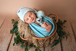 Leon Goncharov aus Güstrow, geb. am 04.01.2026 um 15.33 Uhr, 57 cm, 4070 g. Foto: Nicole Voss