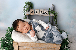 Alan Marwan aus Güstrow, geb. am 23.02.26 um 10.11 Uhr, 2760 g, 51 cm. Foto: Nicole Voss