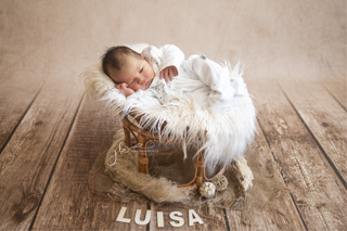 Luisa Lehmann aus Sömmerda, geboren am 31.07.2022. Eltern: April und Florian Lehmann Foto: Jeanine Kiel