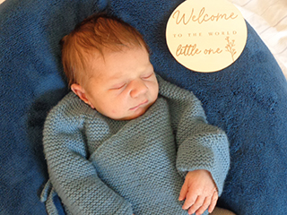 Willi geboren am 01.11.2025. Foto: Station/privat