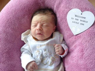 Leea Karina Racian aus Sondershausen, geboren am 11.01.2026 mit 3240 g und 51 cm. Foto: Station/privat