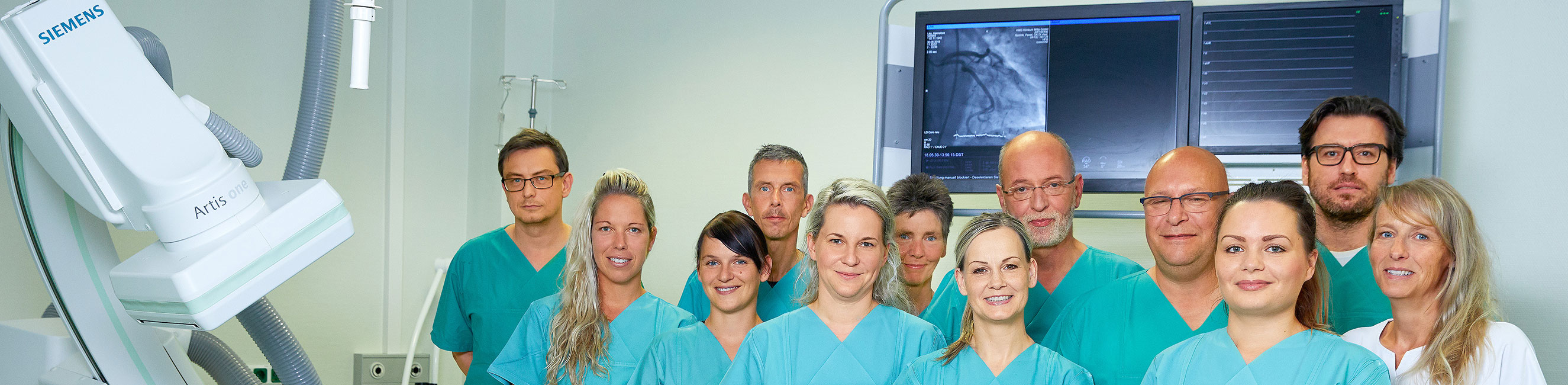 Chest Pain Unit (Brust-Schmerz-Abteilung) Teambild KMG Klinikum Wittstock