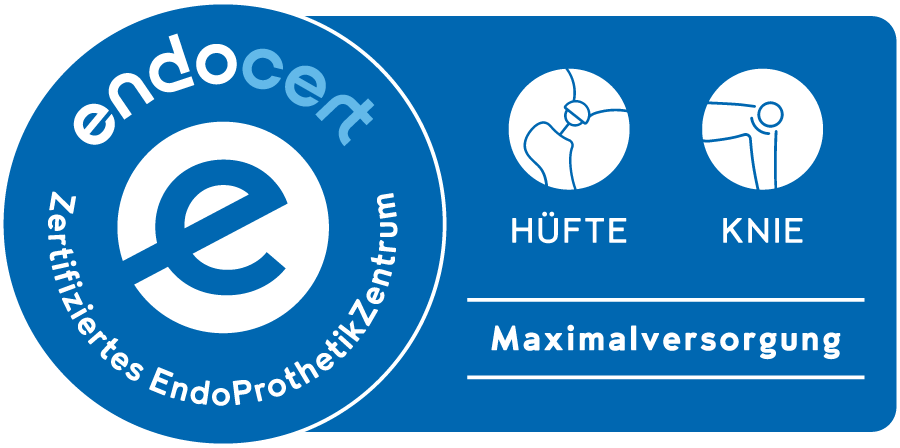 Siegel zertifiziertes EndoProthetikZentrum der Maximalversorgung